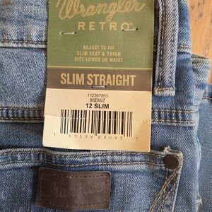 Wrangler Retro Slim Straight Jeans